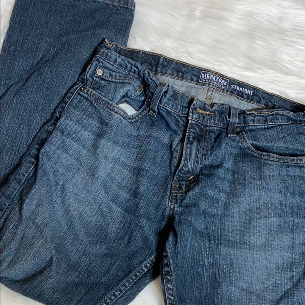 👖 Levi men signature straight jeans
